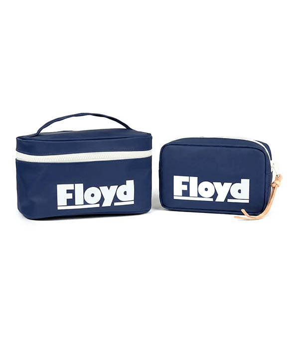 Set de 2 pochettes Travel Kit Shark Blue Floyd