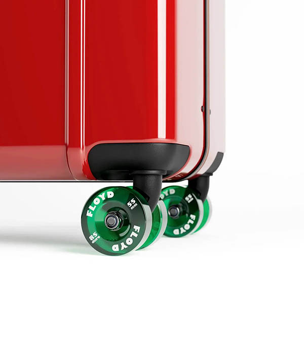 Set de roues de valise Racing Green Floyd