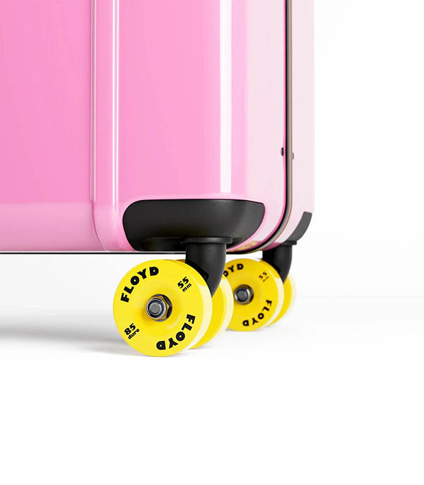 Set de roues de valise Monster Yellow Floyd