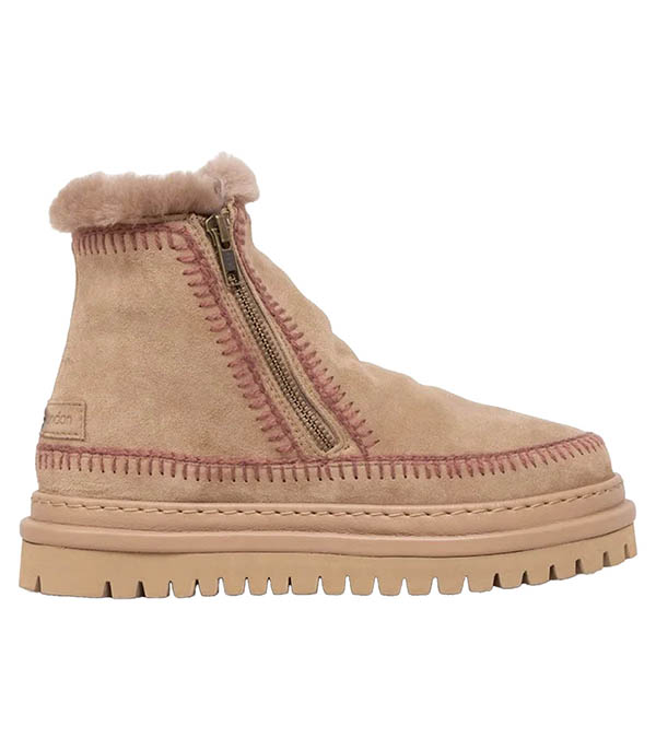 Boots Setsu 4.0 Crochet Otter Suede Rosso laidback london