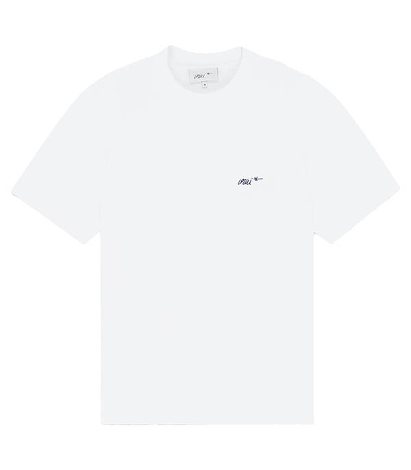 Tee-shirt Dans Le Club Blanc Vrai