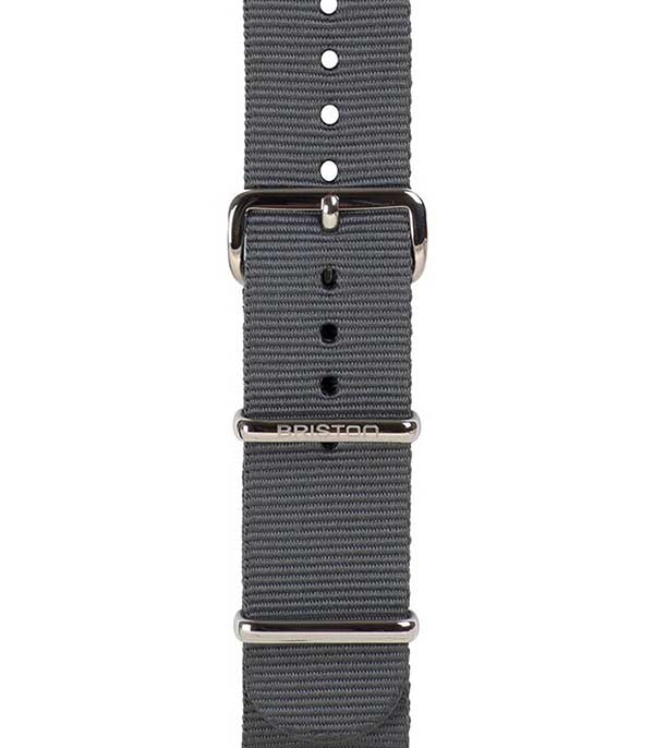Bracelet Nato gris 280mm  Briston