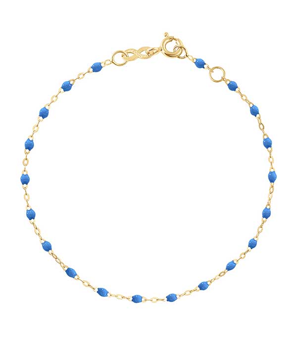 Bracelet Or Jaune et Perles de résine Gigi Clozeau