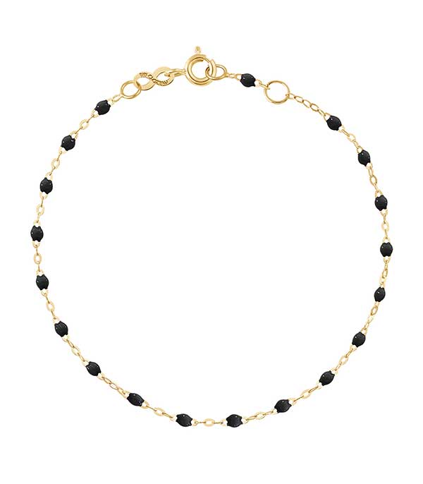 Bracelet Or Jaune et Perles de résine Gigi Clozeau