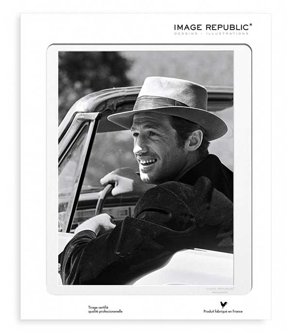 Affiche La Galerie Belmondo Chapeau 40 x 50 cm Image Republic
