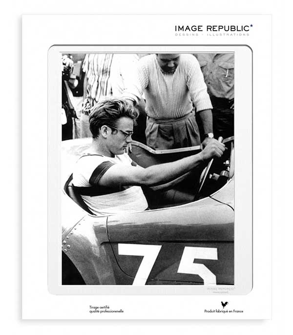 Affiche La Galerie James Dean Auto 40 x 50 cm Image Republic