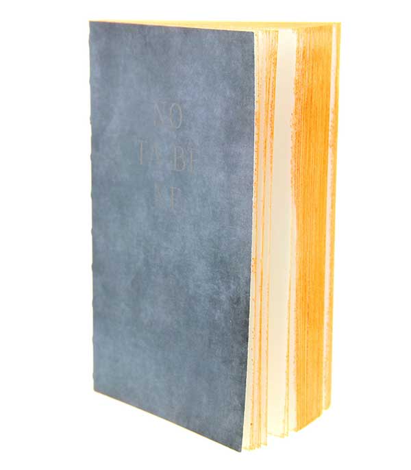 Carnet de notes et pochette en cuir Leather cluster key Slow Design