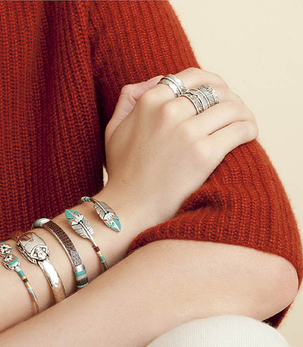 Bague Cancun Penna Argenté Gas Bijoux