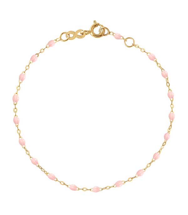 Bracelet Or Jaune et Perles de résine Gigi Clozeau