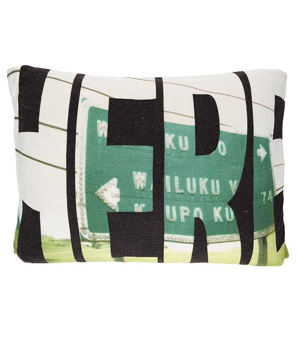 Coussin icone jersey de viscose Here Maison de Vacances