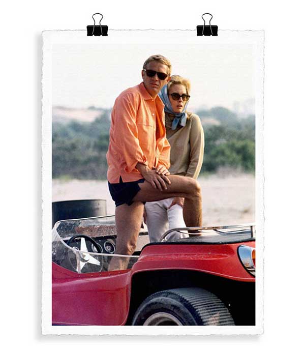 Affiche La Galerie McQueen Faye Dunaway 56 x 76 cm Image Republic