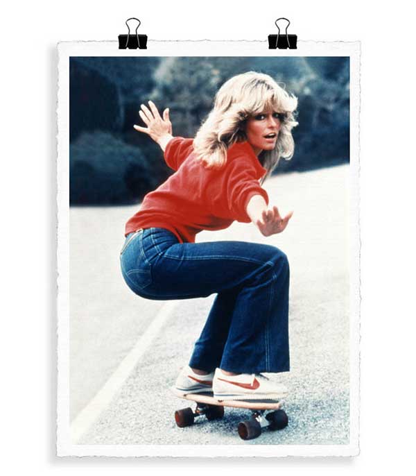 Affiche La Galerie Farrah Fawcett 56 x 76 cm Image Republic