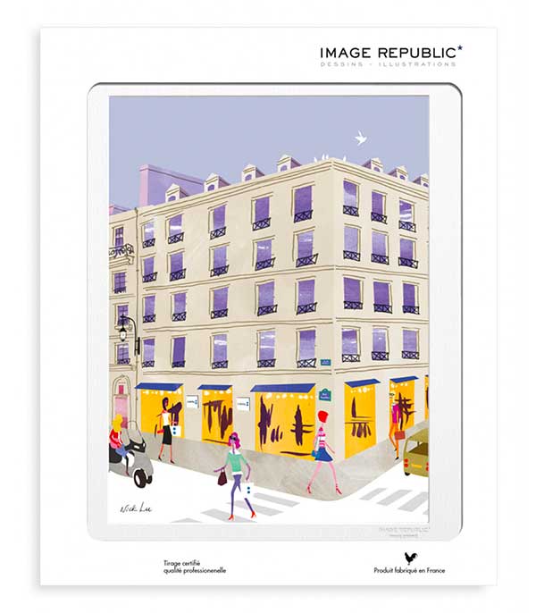 Affiche WLPP Paris Colette 40 x 50 cm Image Republic