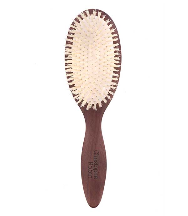 Brosse à cheveux démêlante en bois Christophe Robin