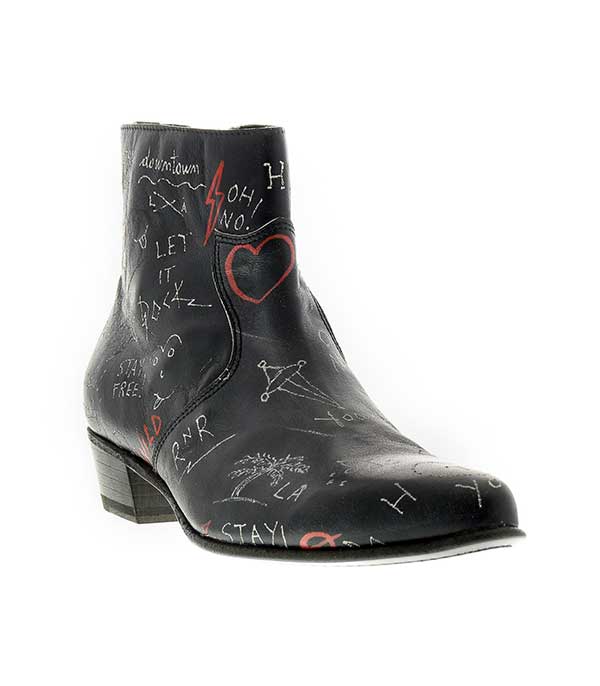 Boots Grafitti HTC Los Angeles - Taille 37 à -60%