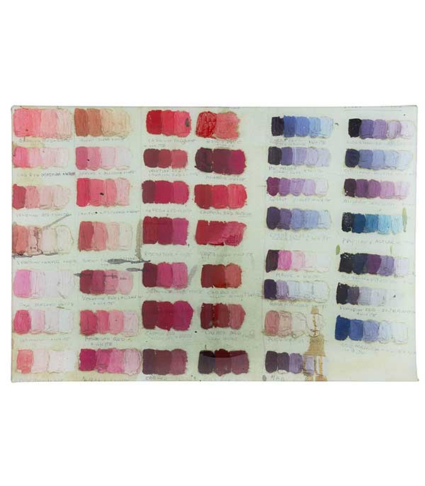 Plateau de service Painter's studio rouge 55 x 37,5 cm John Derian