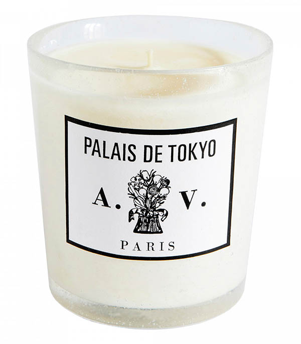 Bougie parfumée, Palais de Tokyo en verre, 260 grammes Astier de Villatte