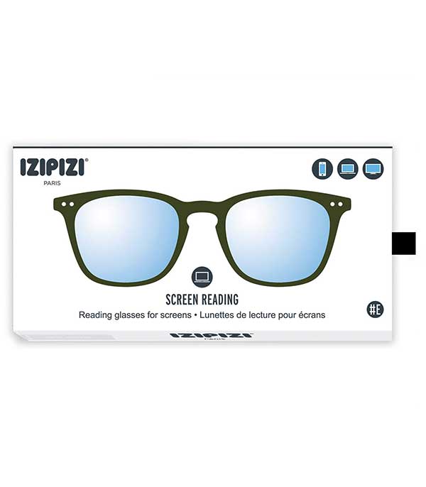 Lunettes de lecture pour écrans #E Kaki Green IZIPIZI