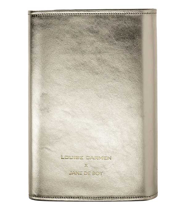 Carnet de projets en cuir Jane de Boy Louise Carmen