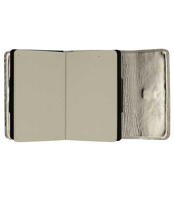 Carnet de projets en cuir Jane de Boy Louise Carmen