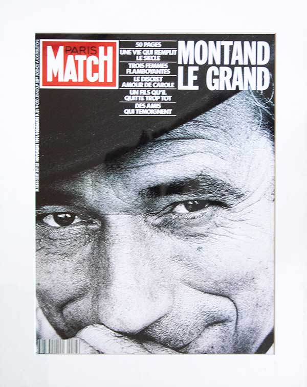 Affiche Montand 40 x 50 cm Image Republic
