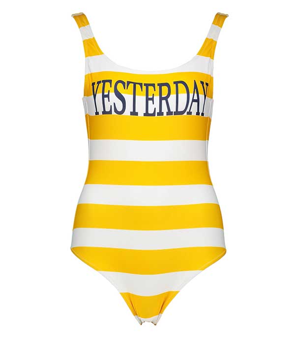 Maillot de bain une pièce Yesterday Alberta Ferretti - Taille 36 à -70%