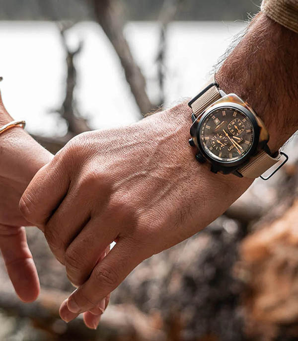 Montre Clubmaster Sport Chrono Tortoise - Safari Briston