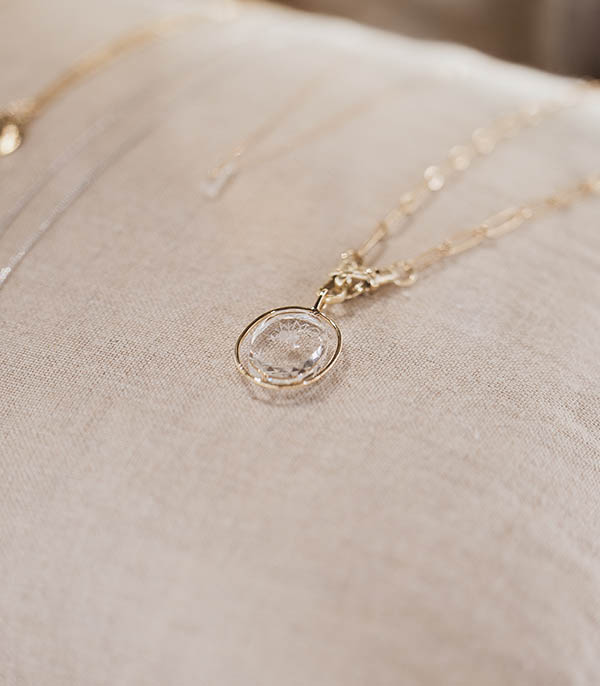 Collier L'amour n°2 en cristal Pascale Monvoisin