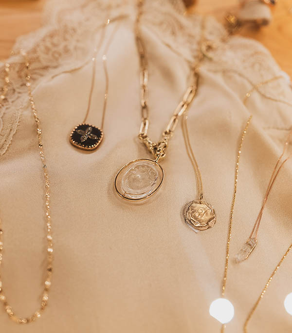 Collier L'amour n°2 en cristal Pascale Monvoisin