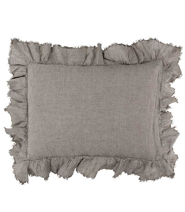 Coussin lin Boho 30 x 40 cm Maison de Vacances