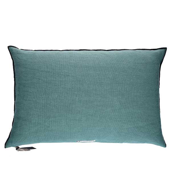 Coussin Lin Stone Washed 40 x 60 cm Maison de Vacances