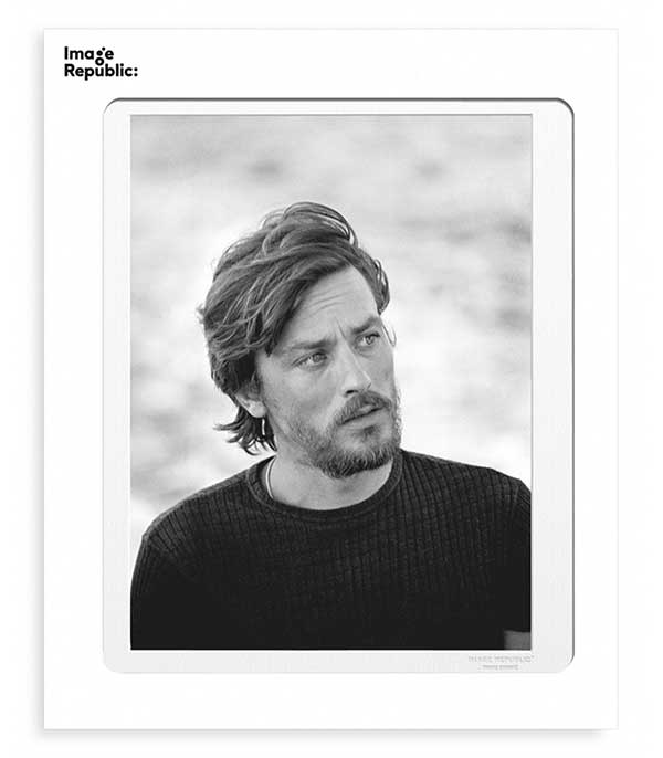 Affiche Alain Delon Gam 40 X 50 Image Republic