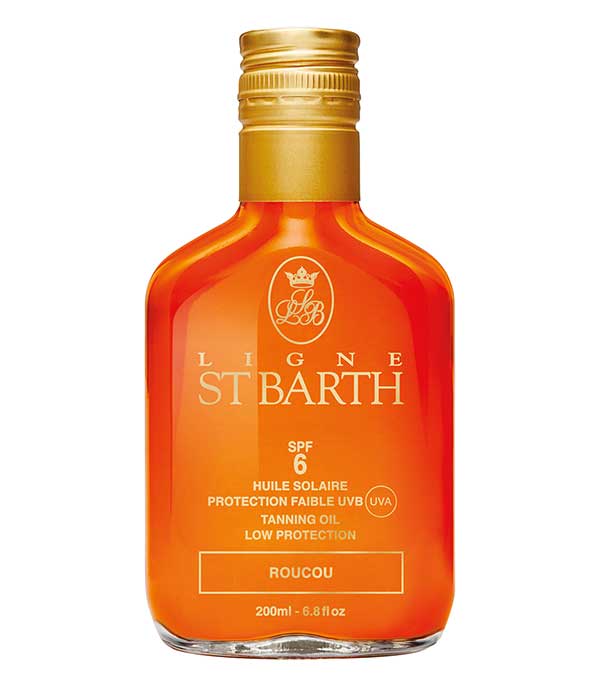 Huile de Roucou SPF6 200 ml Ligne St Barth