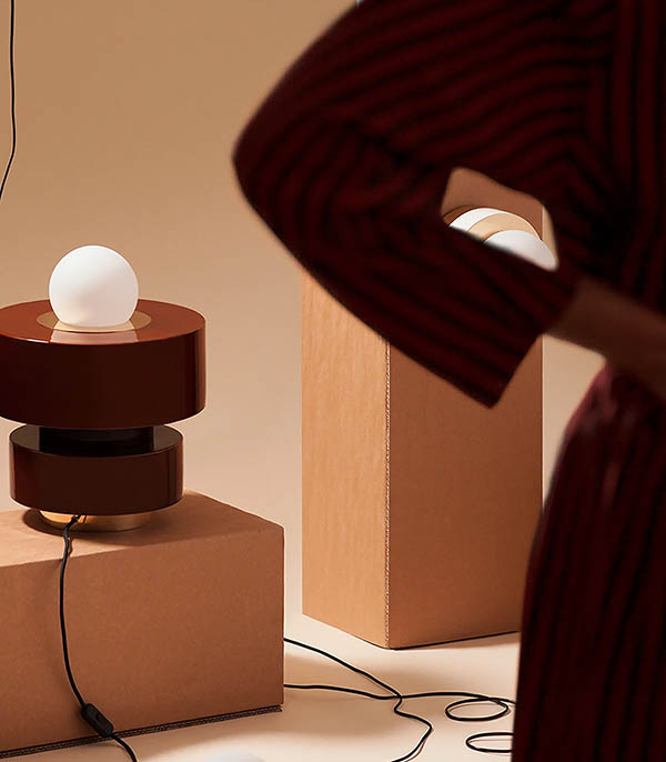 Lampe à poser design en céramique 1.05 HAOS