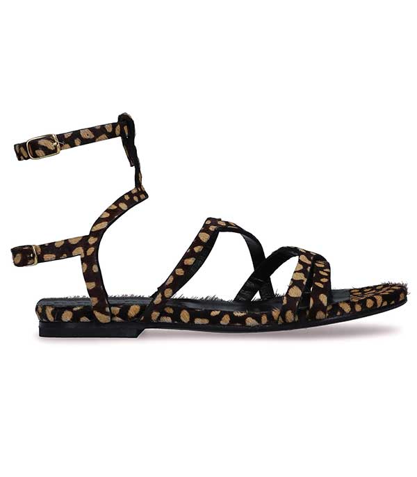Sandales panthère Roseanna - Taille 37 à -70%