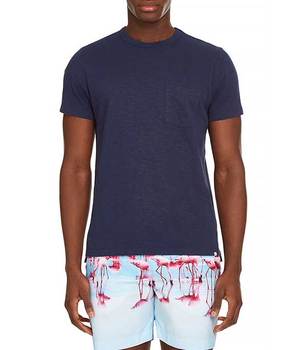 Tee-shirt homme OB-T 2 en lin Orlebar Brown