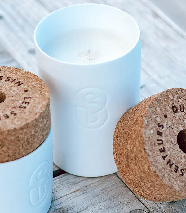 Bougie parfumée La Cabane Taille L Les Senteurs du Bassin