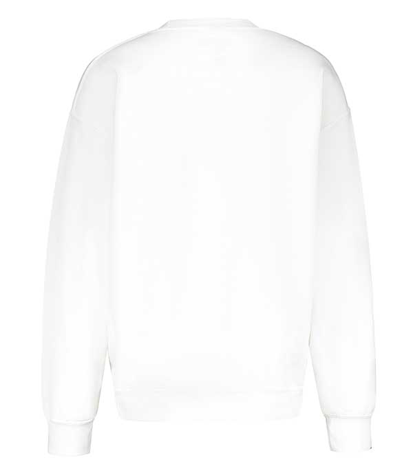 Sweat-shirt Roller Jane de Boy '68 Blanc/Bleu/Rouge Newtone
