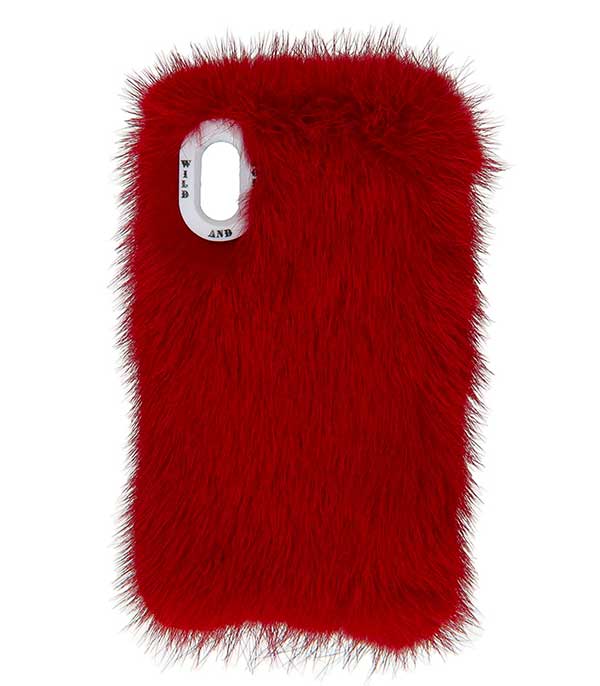 Coque iPhone X Vermillon Wild and Woolly à -70%