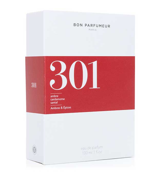Eau de Parfum 301 santal, ambre, cardamome 30 ml Bon Parfumeur