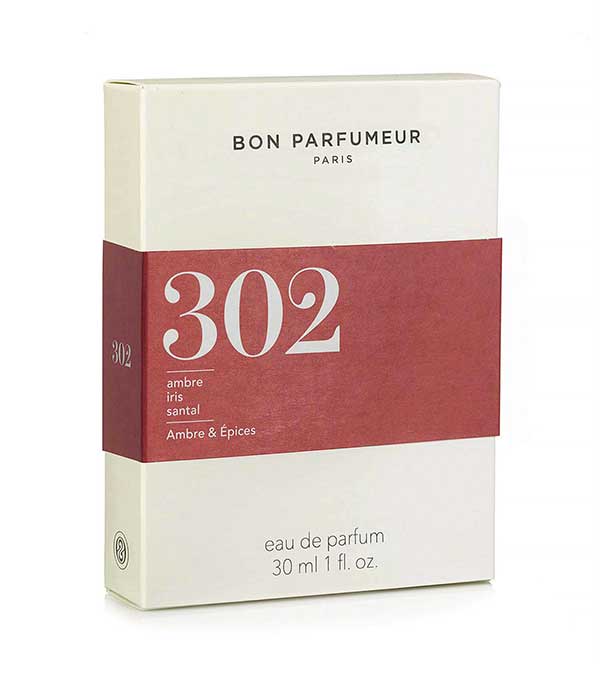 Eau de Parfum 302 Ambre, Iris, Santal 30 ml Bon Parfumeur