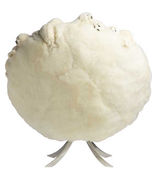 Fauteuil Boule Snow Seal AP collection