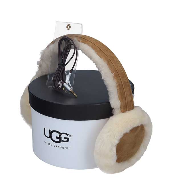 Cache-oreilles mouton avec écouteurs intégrés UGG®