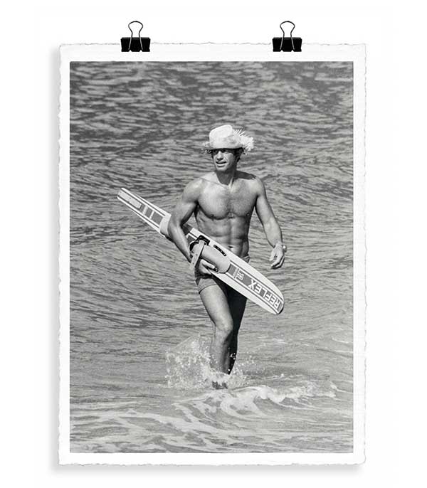Affiche Belmondo Le Magnifique Ski Nautique 56 x 76 cm Image Republic