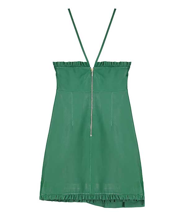 Robe cuir Alexa Chung