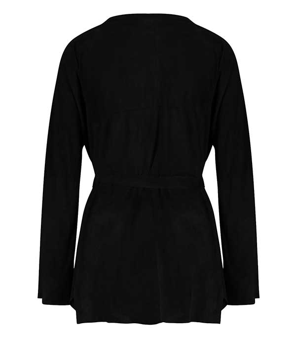 Veste longue en cuir d'agneau Giorgio Brato