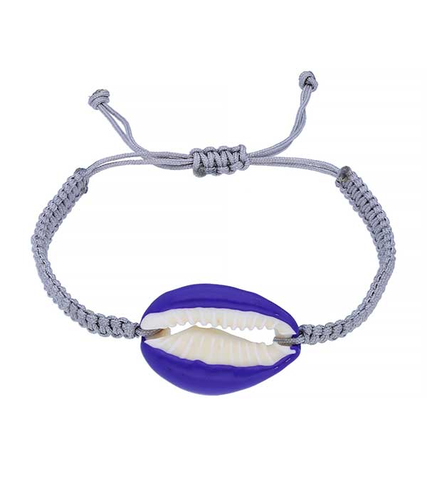 Bracelet tressé à coquillage Pino coloré Maison Irem à -70%