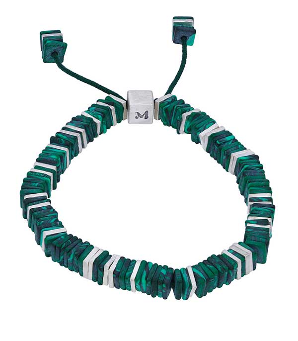 Bracelet Razze Square à perles carrées M.Cohen by Maor