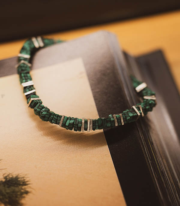 Bracelet Razze Square à perles carrées M.Cohen by Maor