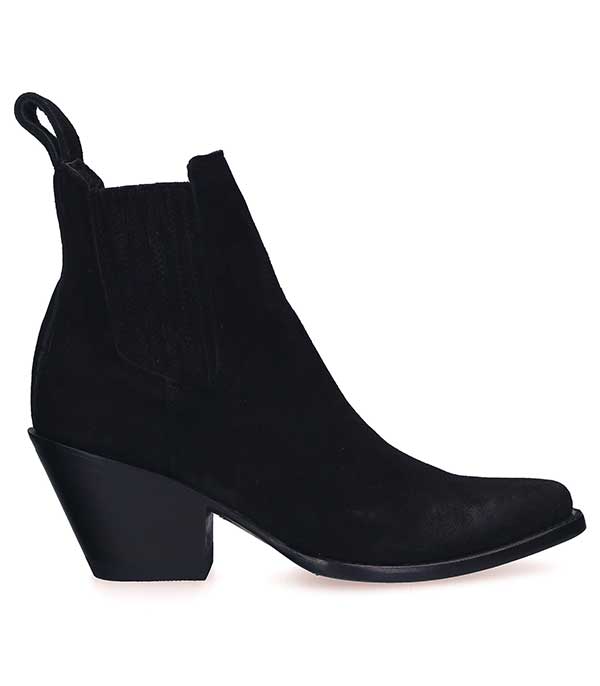 Boots Estudio Suede Noir Mexicana - Taille 35